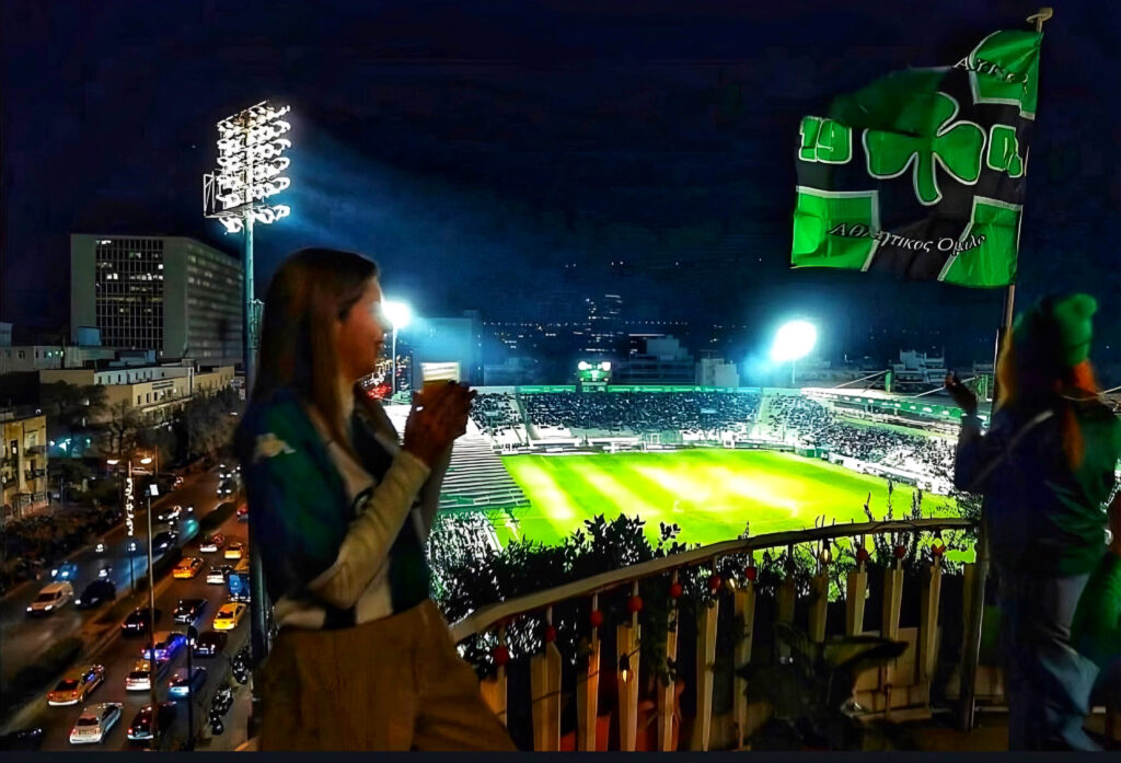 Fans Enjoying Game