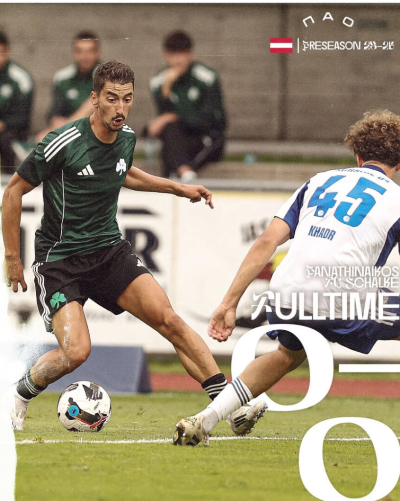 ΠΑΝΑΘΗΝΑΪΚΟΣ – ΣΑΛΚΕ 0-0: ΧΑΜΗΛΗ ΠΤΗΣΗ ΜΕ ΛΙΓΕΣ ΙΔΕΕΣ